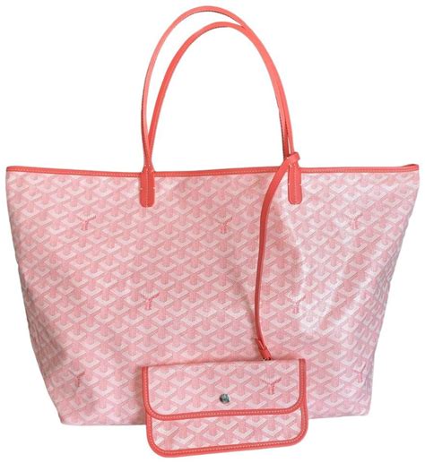 rose pink goyard tote|Goyard saint louis pm price.